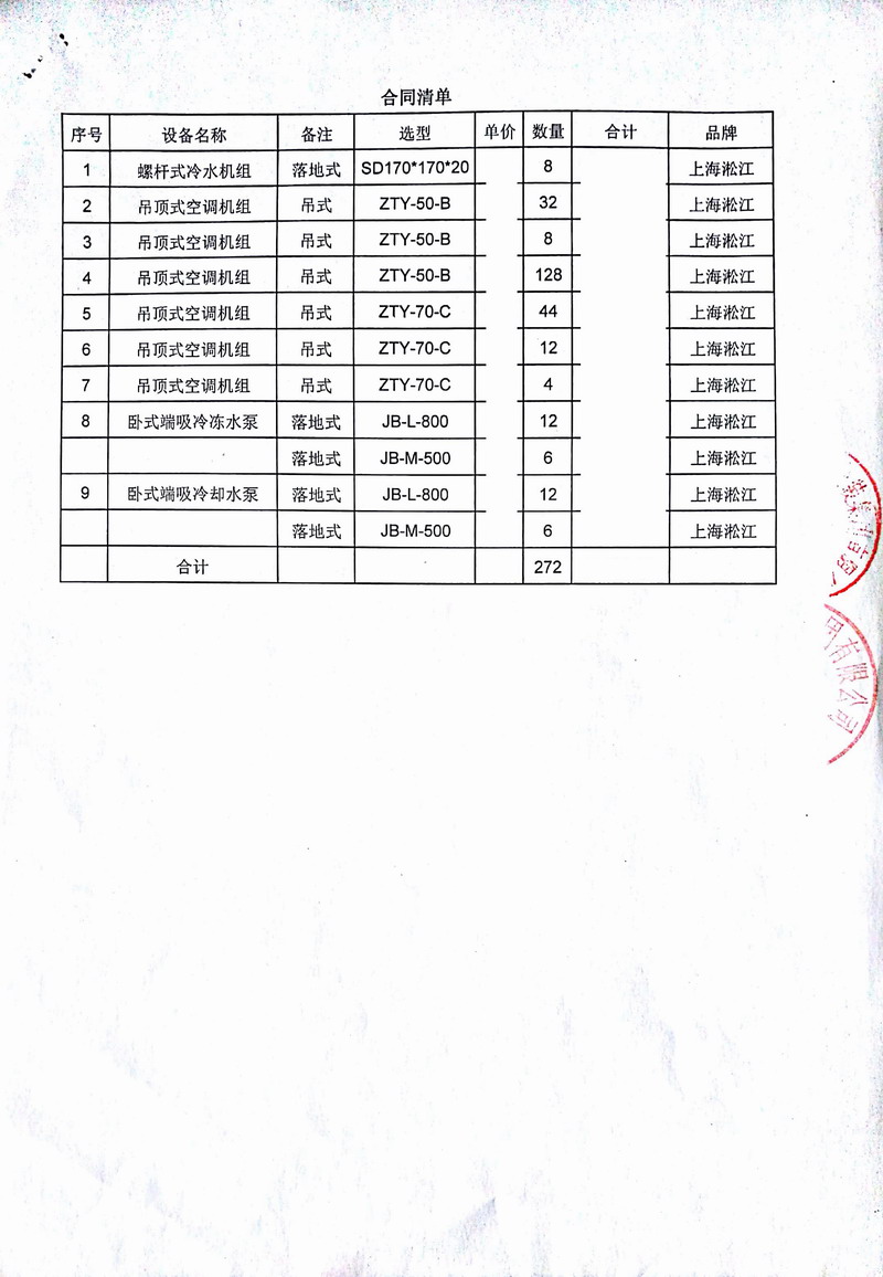 【合肥融侨悦城项目】吊*式空调机组小猪视频APP下载手机版合同